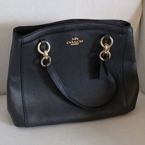 Coach Black Leather Purse